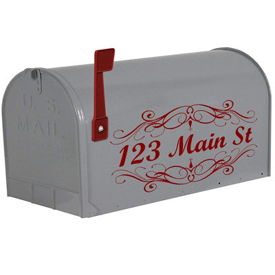 Boîte aux lettres personnalisable lettres personnalisées