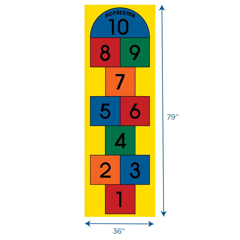 Tapis de jeu Hopscotch
