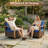 Drazen Wicker Steel Outdoor Seating Group-910527887-910527884