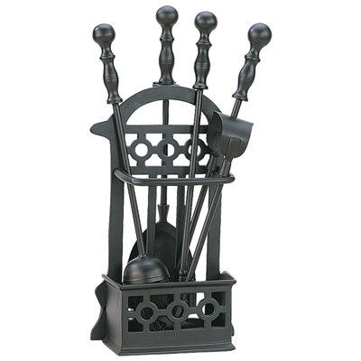 Iron Fireplace Tool Set