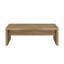 Table basse rectangulaire en bois d'ingénierie (table incluse seulement)