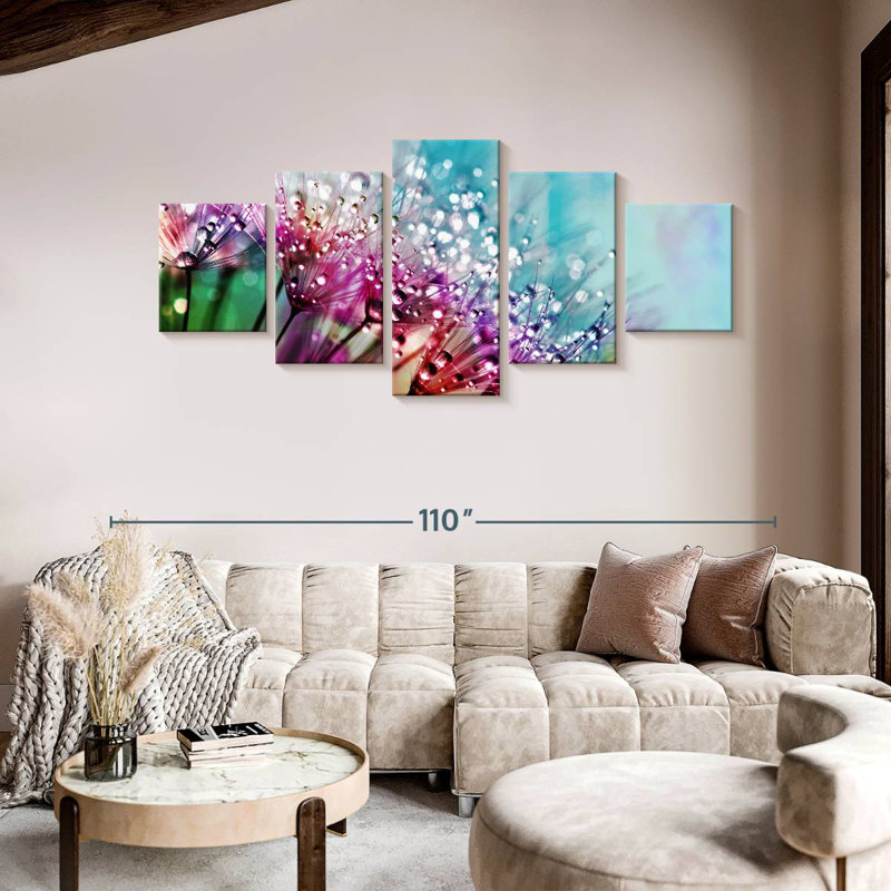 Dew, 42" H x 92" W