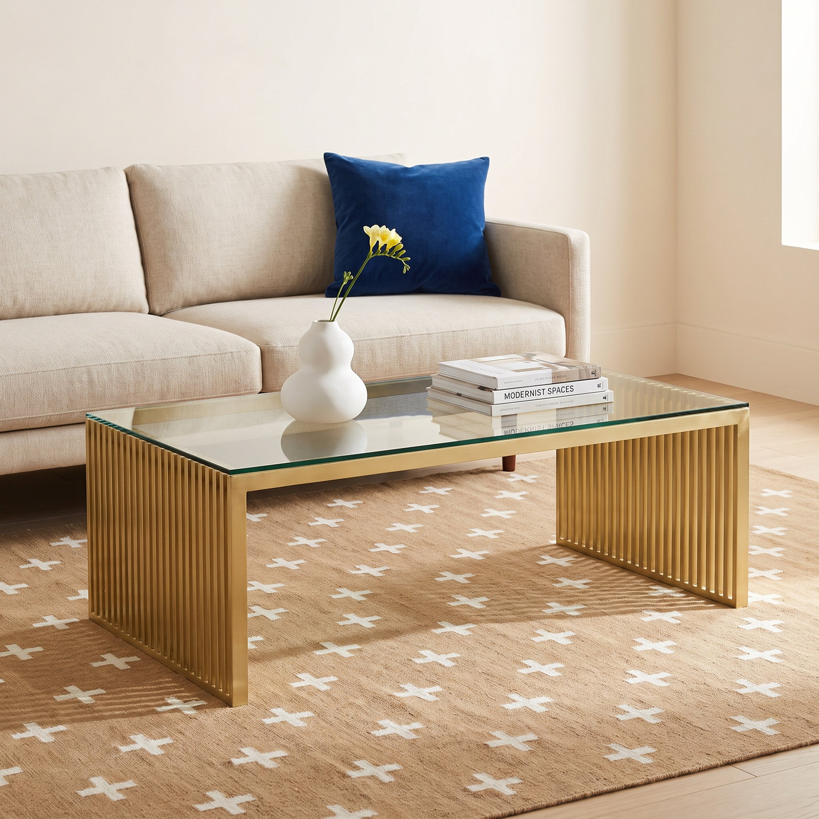 Jules Coffee Table, Gold