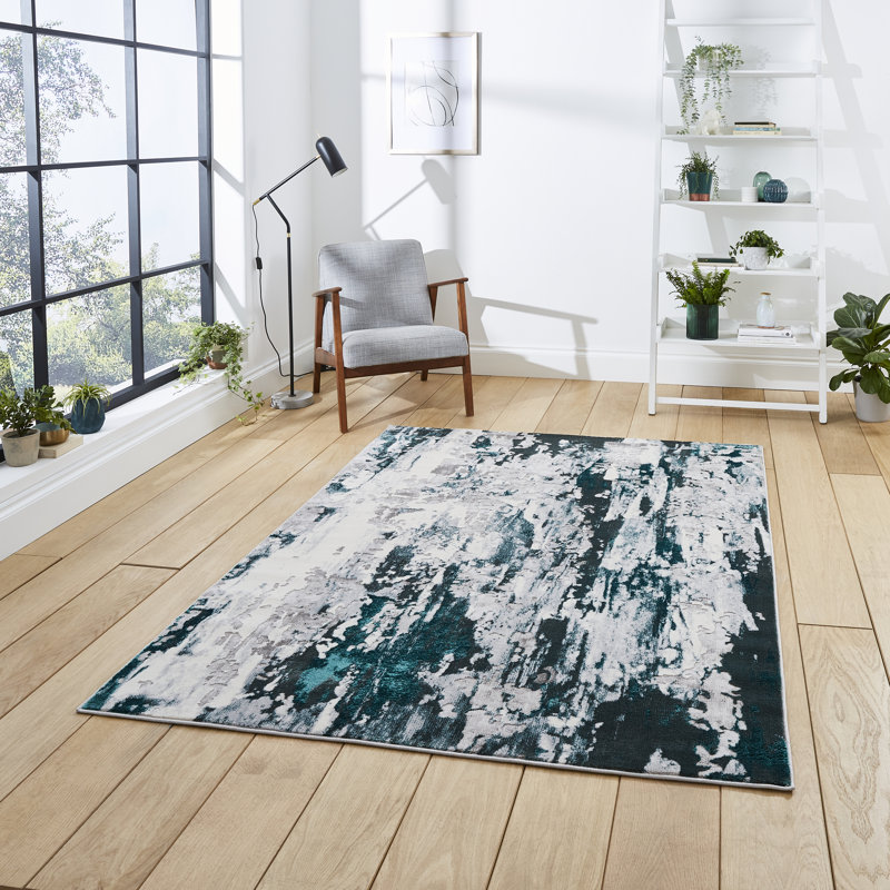 Miraflores area rug Machine Woven Rectangle Grey, Rectangle 160 x 220cm