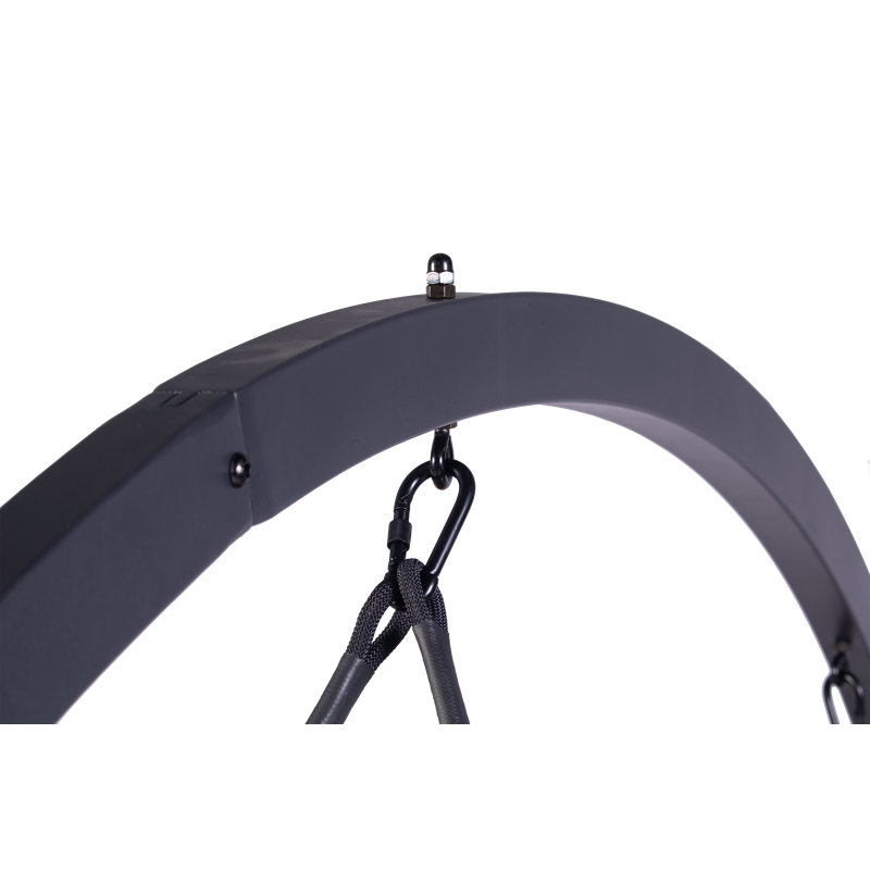 Balancelle en acier avec chaise double