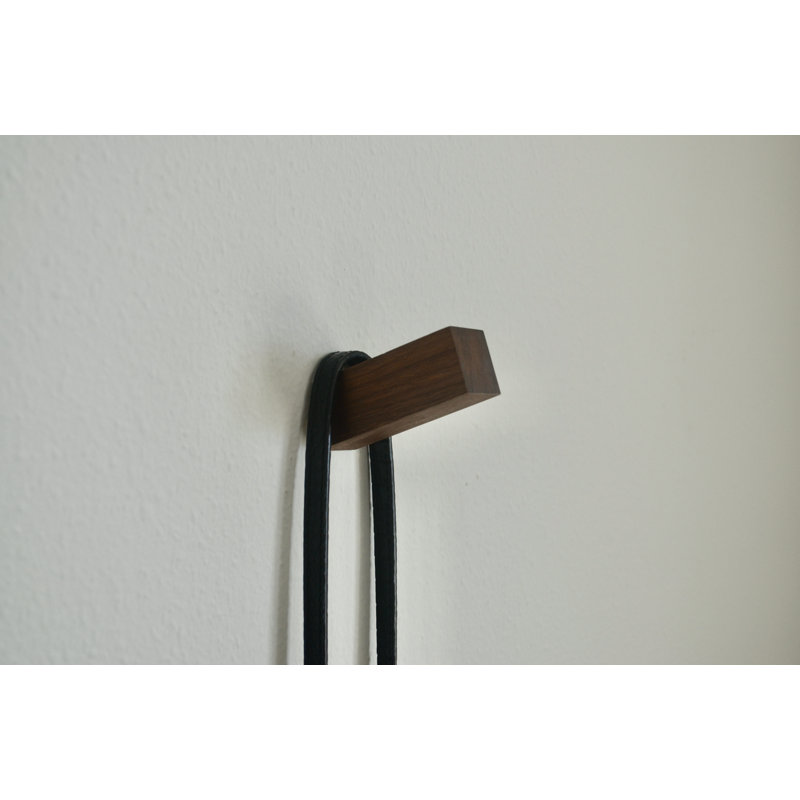 Solid Wood Wall Wall Hook, Walnut