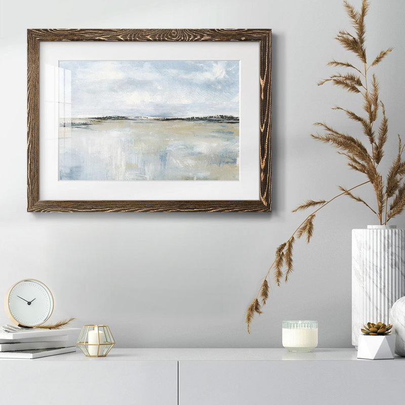 Across The Meadow, Noyer, H 18 po x l 26 po x P 1,5 po