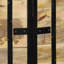Headboard Solid Wood Mango And Iron-1159663641