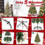 Artificial Christmas Tree, PVC Christmas Tree with Tips and Stand, Artificial Pine Tree, Christmas Decoration, Snow Effect with Pine Cones-1566508346-1566508349