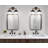 Bagatelle Industrial Farmhouse Metal Vanity Light-84885032-126878704