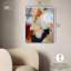 «Earth and Fire II Acrylique Modern Abstracts» par Art Remedy, prêt à être accroché-370716585