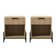 Ridvan 1-Drawer Nightstands with Open Cubby