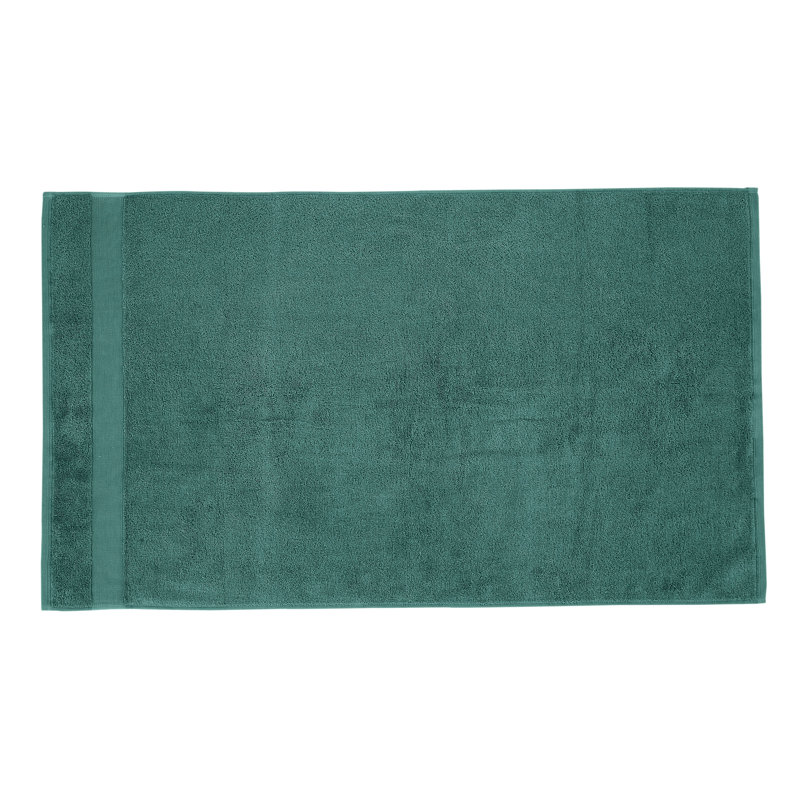 Anti-Bacterial 100% Cotton Towels, Forest Green