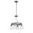 Graham Avenue 4 - Light Dimmable Wagon Wheel Chandelier