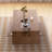 51.1" Rectangular Coffee Table With Led Ambient Lights And Two Dust-proof Storage Compartments