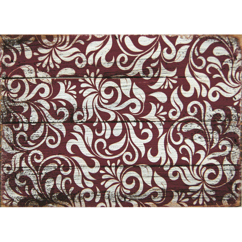 Décoration murale à motif de blocs de bois rustiques, H 6 po x l 8 po x P 1,5 po