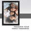 Cadre photo en bois massif Bordeaux-690625152