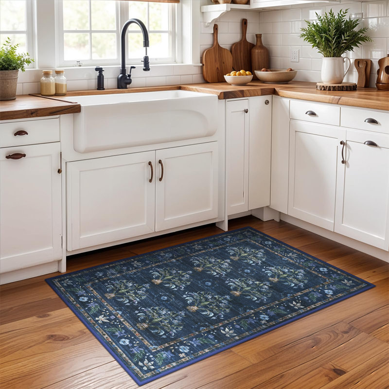 Tapis de salon Straub Large Floral Rugs, Rectangulaire 2 pi x 3 pi