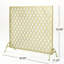 Tennison 1 Panel Iron Fireplace Screen-33427560
