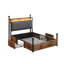 Metal Storage Bed-2111426488