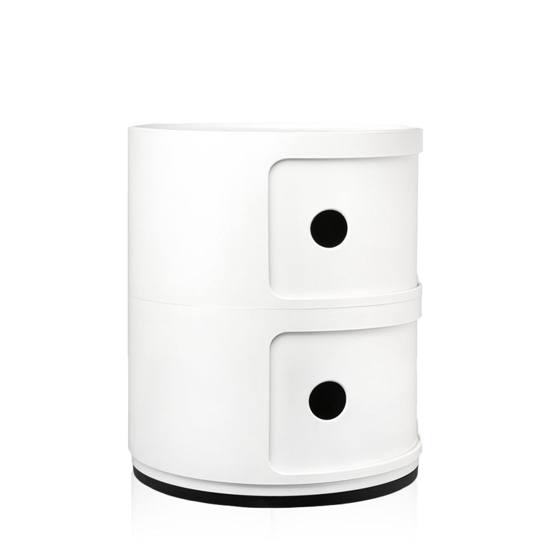 Componibili End Table, White