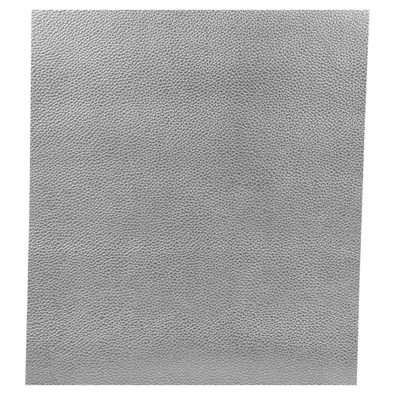 Faux PU Leather Table Runner Cloth Roll 33x150cm Wedding Dinner Party Decoration, Silver