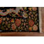 Tapis oriental en laine à teinture végétale Aubusson noué à la main 4 x 6