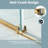 56-60'' - W x 76'' H Single Sliding Shower Door with Nano Coating Easy-clean Stainless Steel Frameless Shower door Gold-101921382