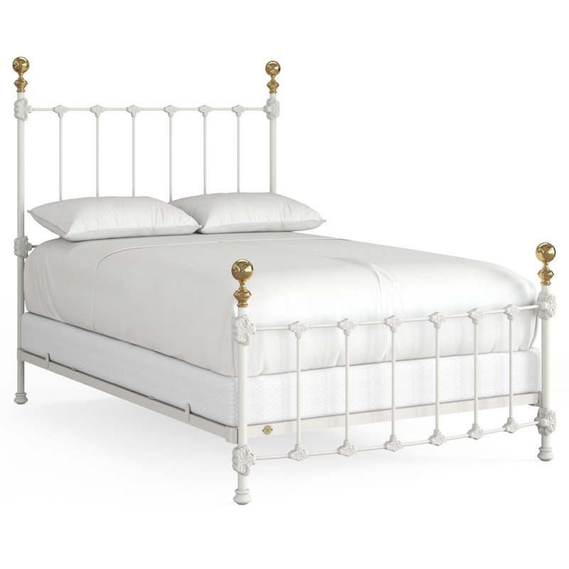 151 Palatial Bed | Complete Standard, Matte White, Full