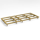 Powersheds 14 x 6ft Pressure Treated Timber Base Kit