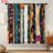 2 Piece Set Bohemian Window Curtains Colorful Vintage Style Drapes Floral Pattern Artistic Decorative Textile Panels For Living Room Bedroom Home Decor Fabric Hanging Decor-665731745