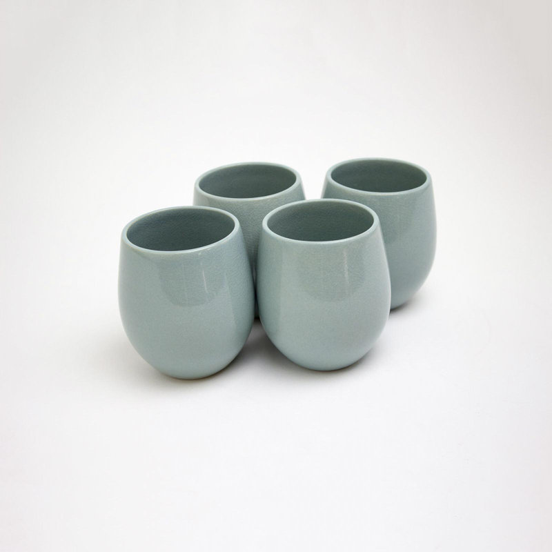 Grande tasse à café Borgen, Jade pâle