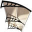 Dongguan Xiyite Trading Co., Ltd. 75 cm W x 195 cm D Polycarbonate Door / Window Awning