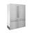 ZLINE 60 in. 32.2 cu. ft. French Door Built-In Bottom Freezer Refrigerator with Water Dispensers and Ice Makers in Satin Stainless Steel