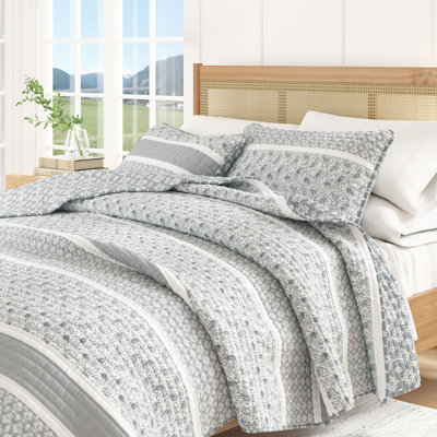 Ensemble de courtepointe réversible Paisley