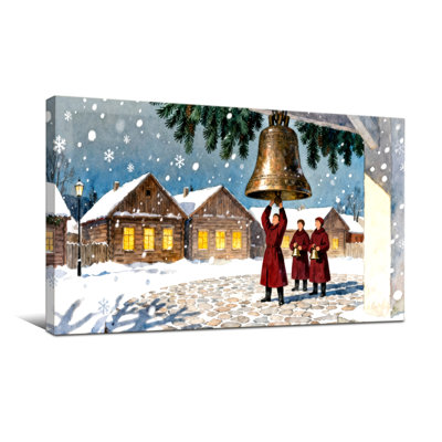 Christmas Winter Village Christmas Bell Carollers