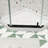 Bathroom Pivot Shower Door With Tempered Glass - Matte Black Design Enclosure 1/4" For Style Enhancement-121157489