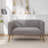 Cristen Upholstered Velvet Loveseat-2109687115