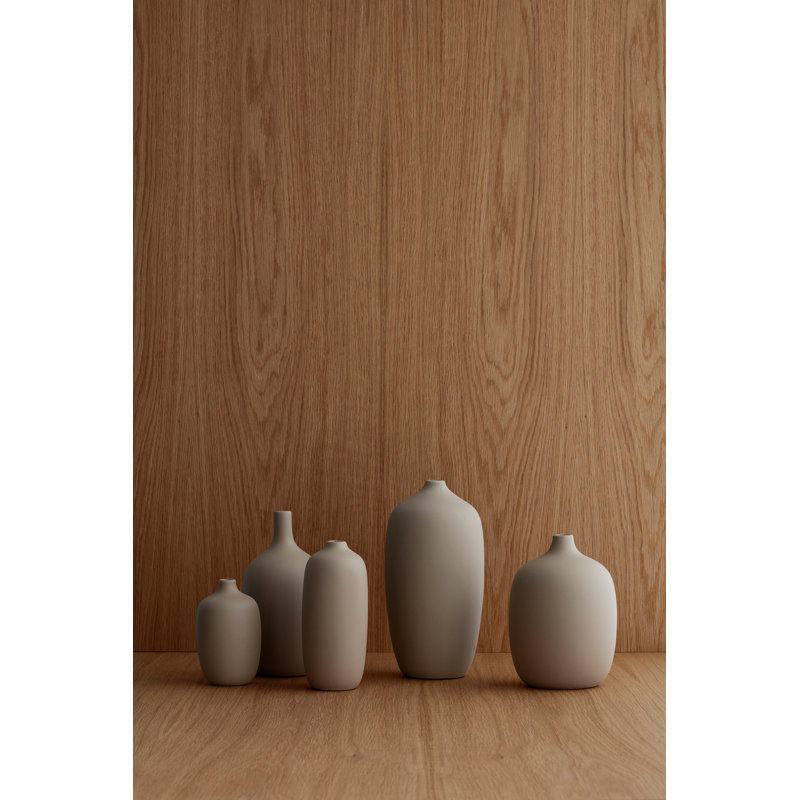 Ceola Nomad 7.3'' Rustic Ceramic Table Vase