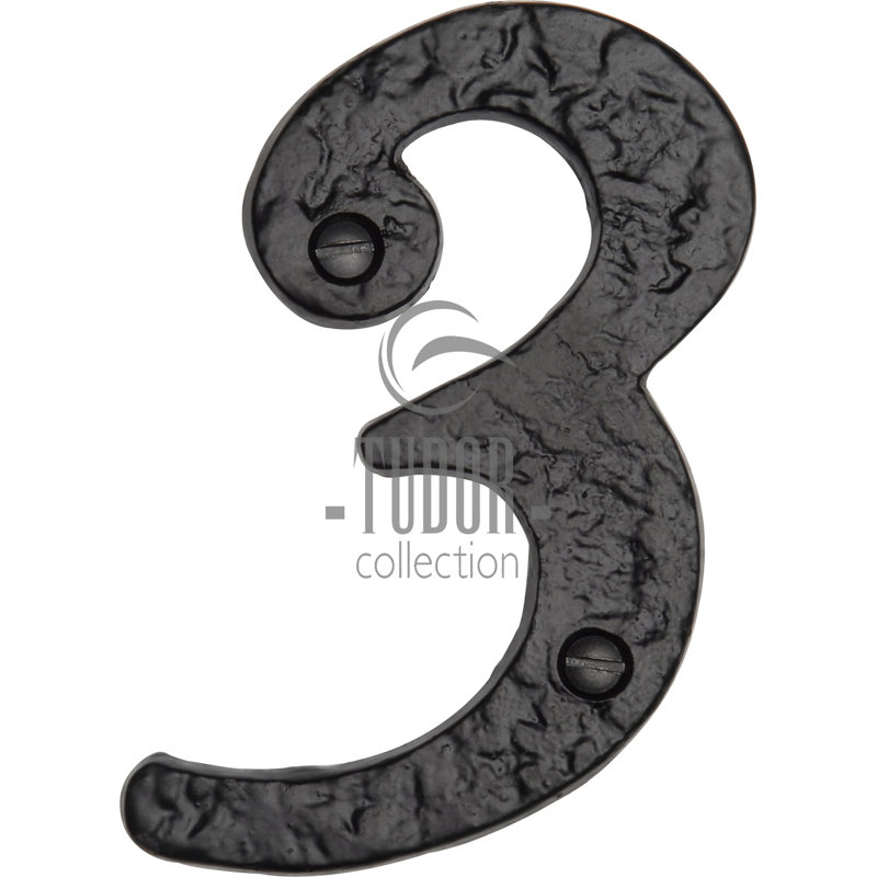 Heritage Brass The Tudor Numeral 4", 3