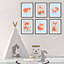 Ensemble de 6 impressions sur papier Deakins Fox