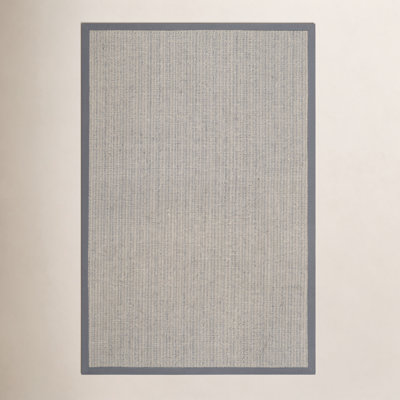 Brown Gray Jute Rug