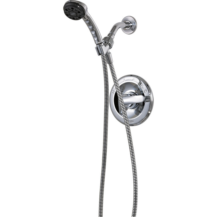 Pressure-Balanced Shower Faucet with Rough-in Valve and Monitor