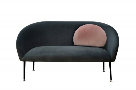 Zweiersofa Plum