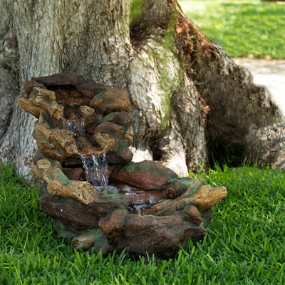 Fountain with Lights