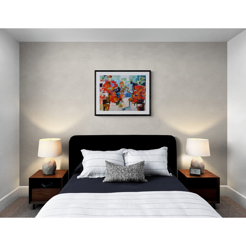 Knockout par Elizabeth Chapman - Peinture, H 24 po x l 32 po, Toile tendue