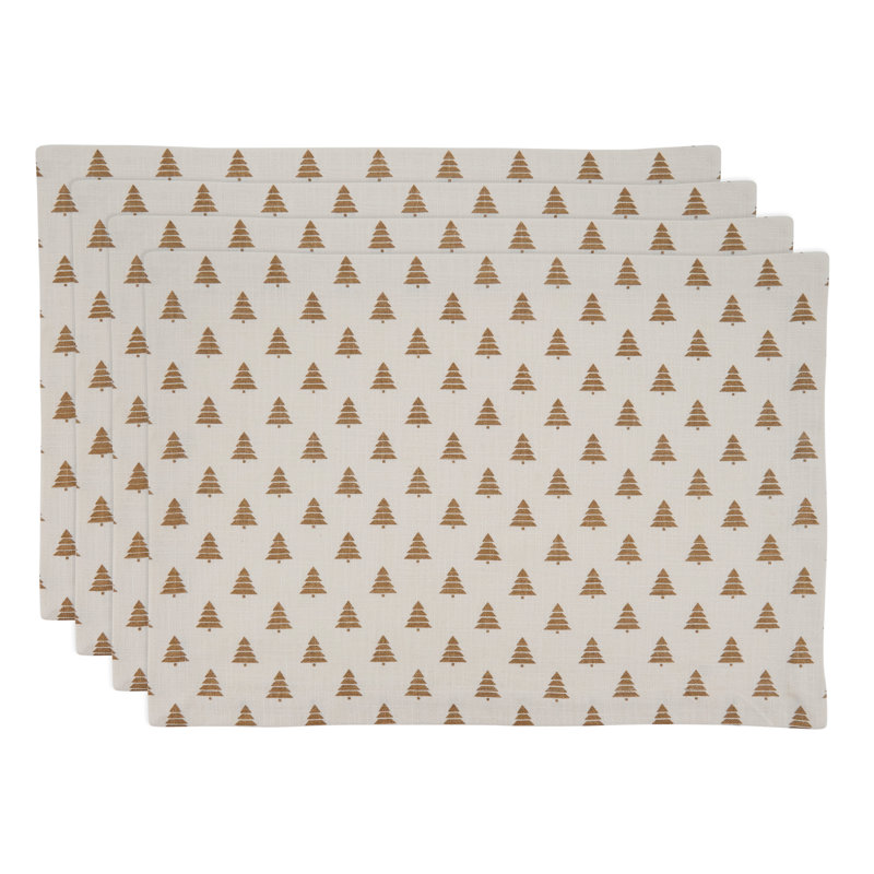 Ensemble 4 pièces de 4 pièces en coton Dima