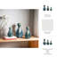 Sagebrook Handmade Stoneware Decorative Bottles-757329990-757329988