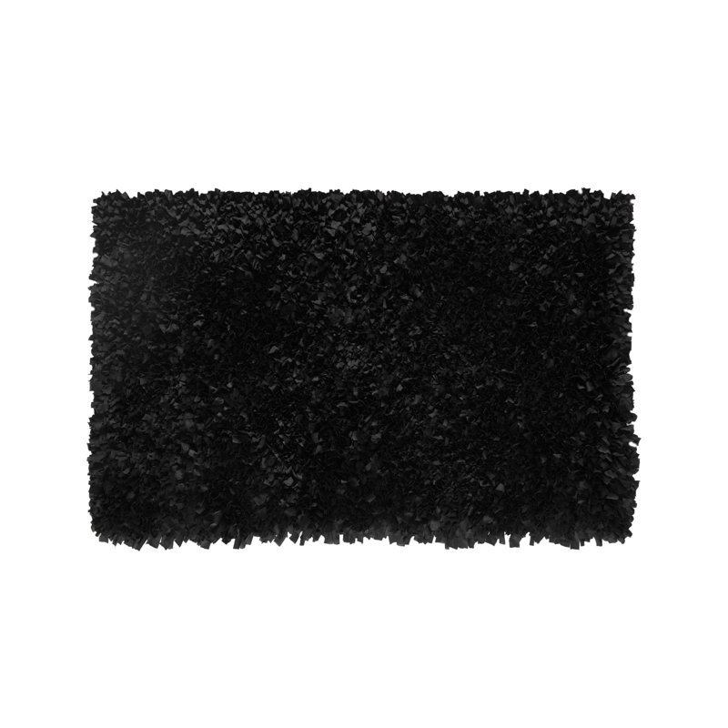 Rosebank Black Area Rug, Rectangle 5' x 8'