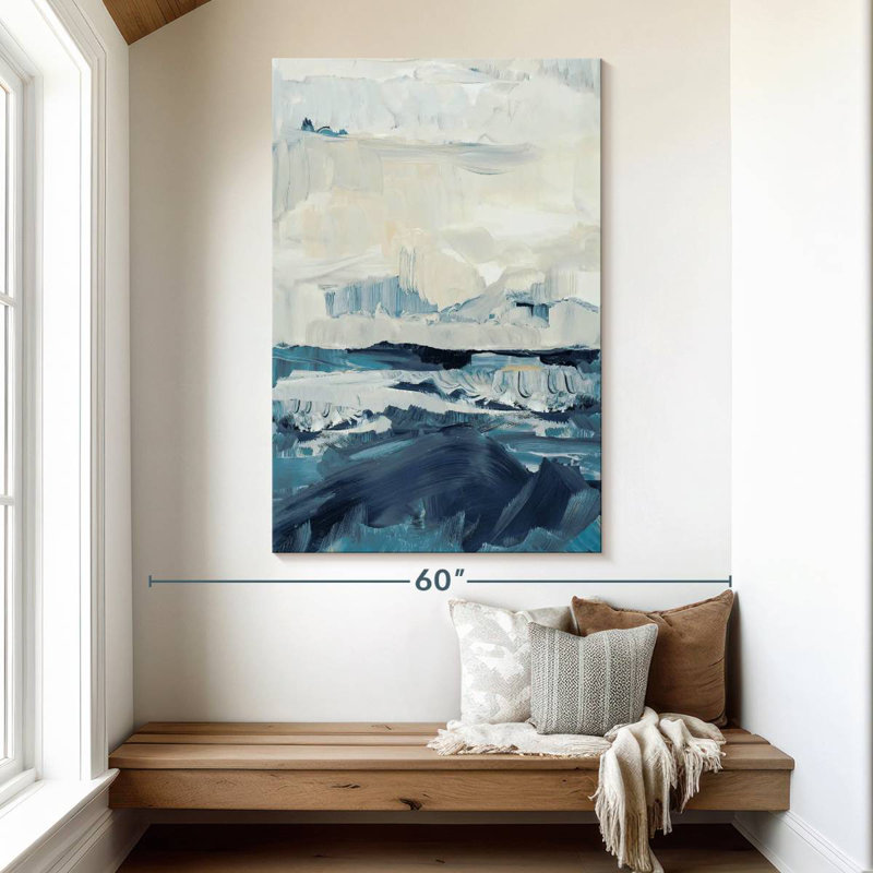 Alvord Liberté de la mer bleue II, H 51 po x l 34 po